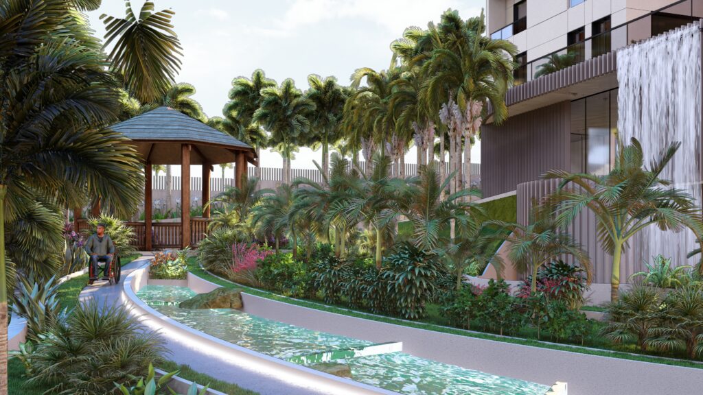 SUNRISE VILLA — Landscape 3D Visualization 5