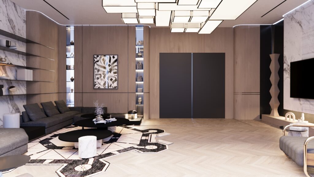 SUNRISE VILLA — Interior 3D Visualization 2