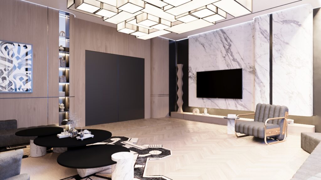 SUNRISE VILLA — Interior 3D Visualization 5