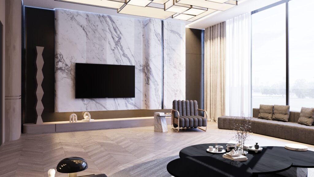 SUNRISE VILLA — Interior 3D Visualization 6