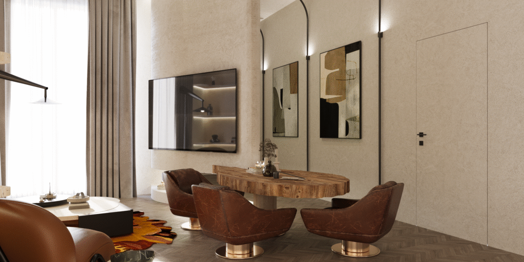 SUNRISE VILLA — Interior 3D Visualization 14