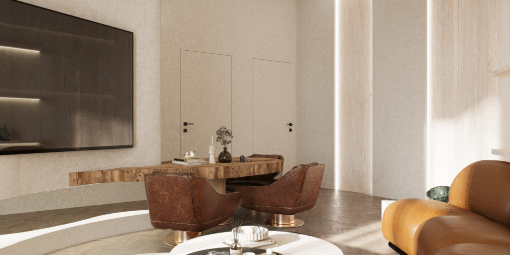 SUNRISE VILLA — Interior 3D Visualization 13