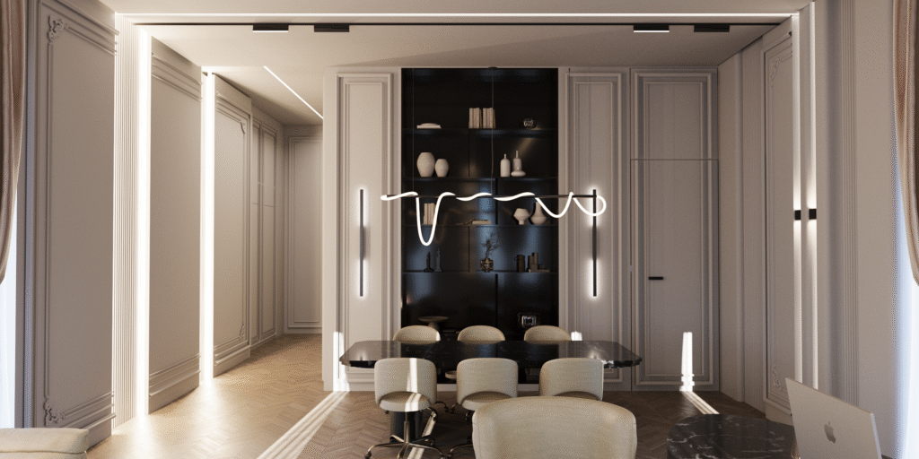 SUNRISE VILLA — Private Office 3D Visualization 6