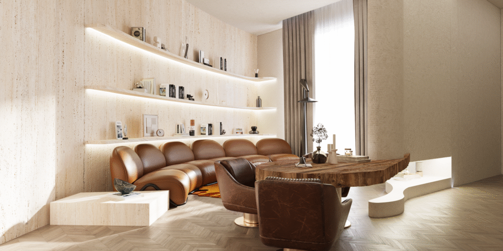 SUNRISE VILLA — Interior 3D Visualization 12