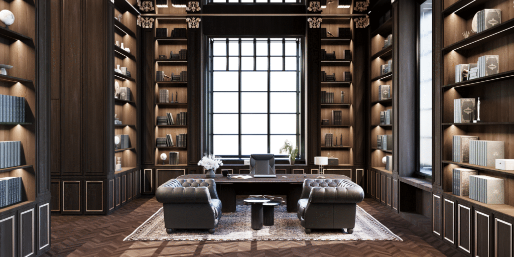 SUNRISE VILLA — Office 3D Visualization 7