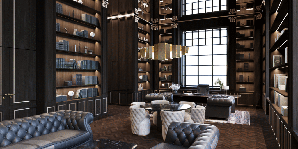 SUNRISE VILLA — Office 3D Visualization 6