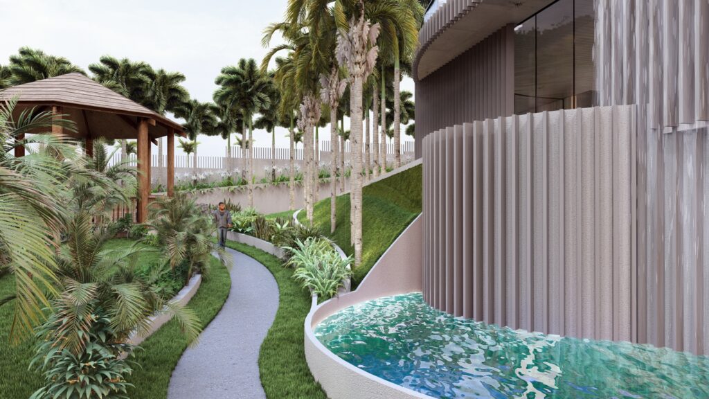 SUNRISE VILLA — Landscape 3D Visualization 2