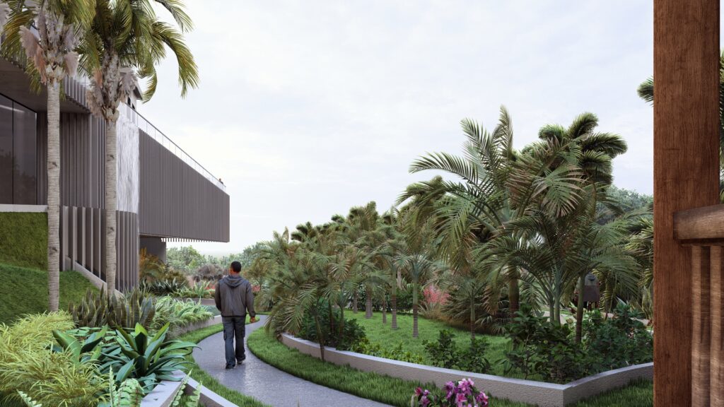 SUNRISE VILLA — Landscape 3D Visualization 9