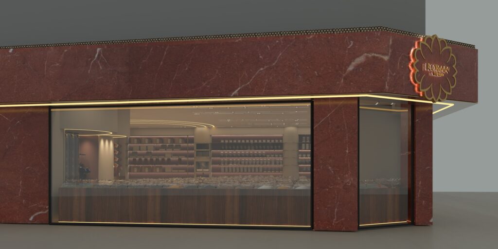 ROMAN WORLD — Facade 3D Visualization 1