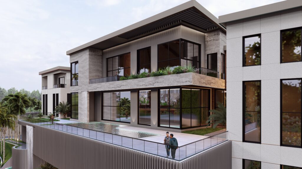 SUNRISE VILLA — Architecture 3D Visualization 9