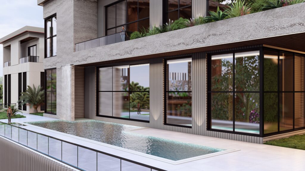 SUNRISE VILLA — Architecture 3D Visualization 10