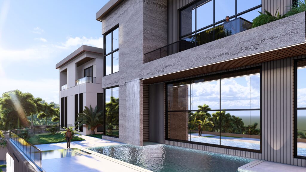 SUNRISE VILLA — Architecture 3D Visualization 11