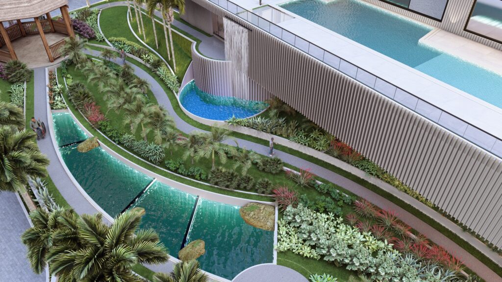 SUNRISE VILLA — Landscape 3D Visualization 12