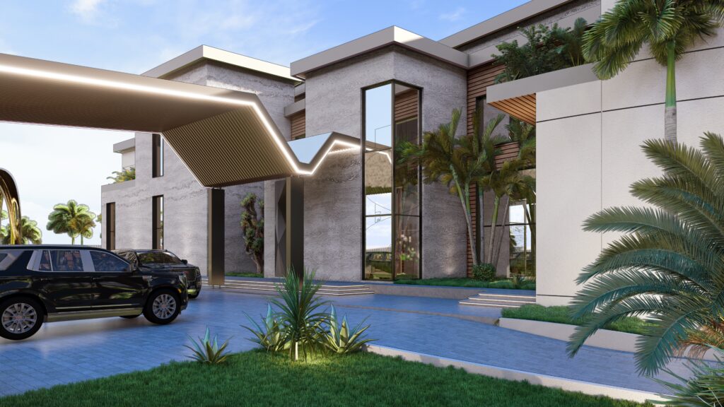 SUNRISE VILLA — Architecture 3D Visualization 1