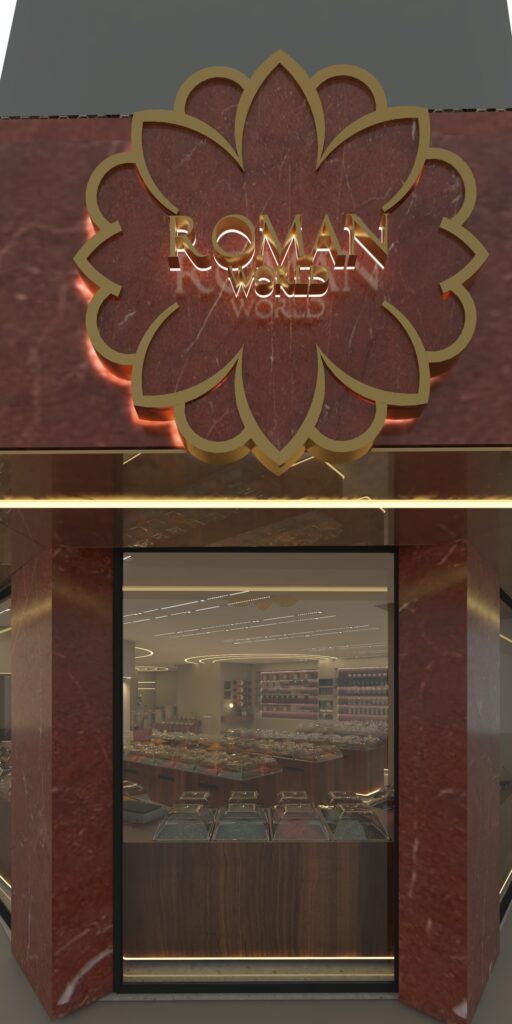 ROMAN WORLD — Facade 3D Visualization 4