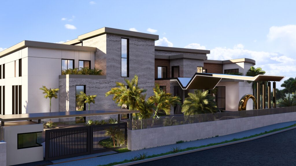 SUNRISE VILLA — Architecture 3D Visualization 2
