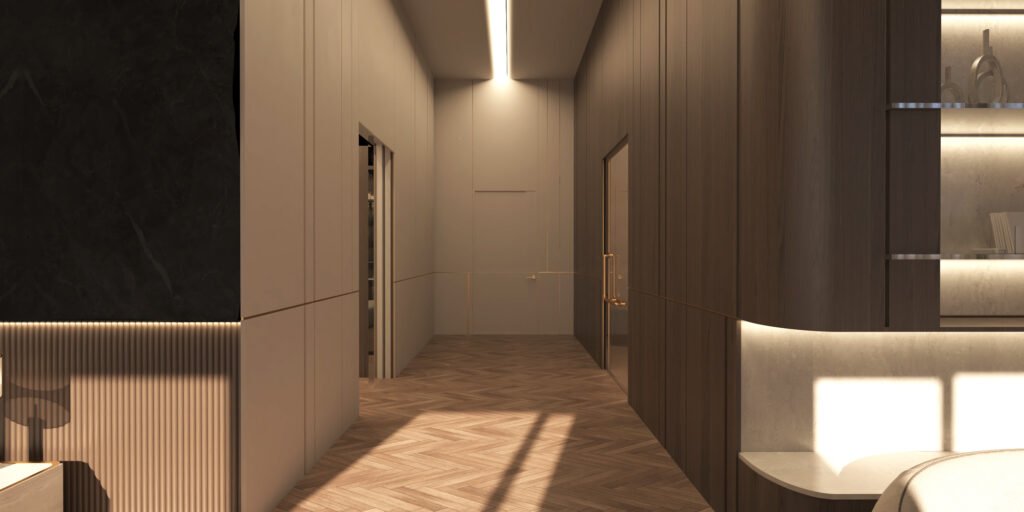SUNRISE VILLA — Bedroom 3D Visualization 8