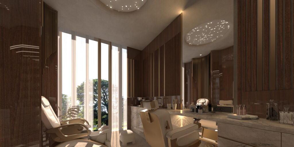 SUNRISE VILLA — Spa 3D Visualization 9