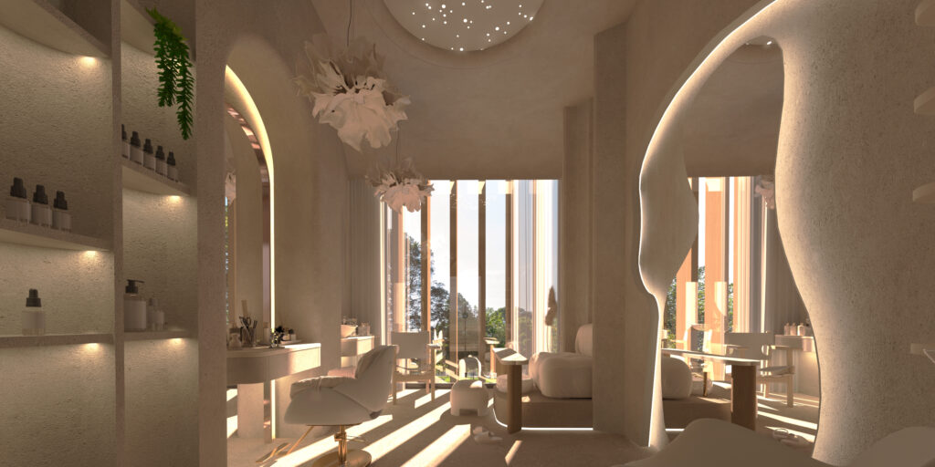 SUNRISE VILLA — Spa 3D Visualization 11
