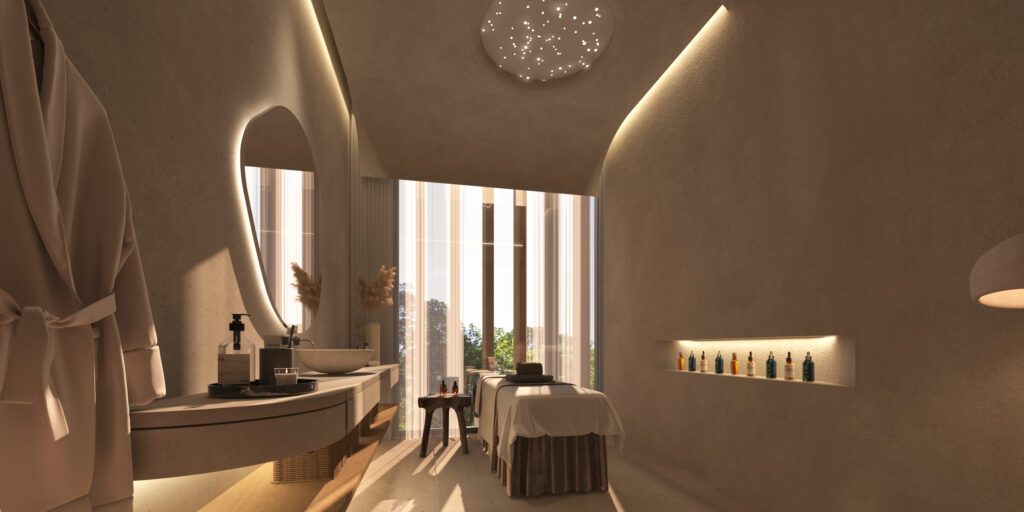 SUNRISE VILLA — Spa 3D Visualization 12