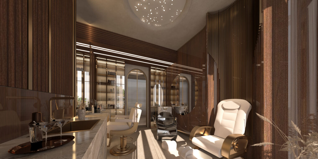 SUNRISE VILLA — Spa 3D Visualization 7
