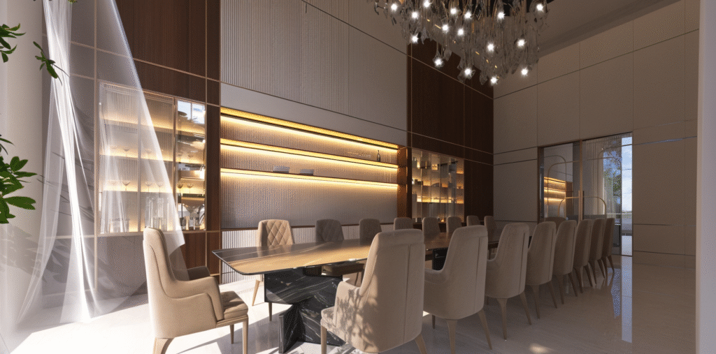 SUNRISE VILLA — Interior 3D Visualization 16