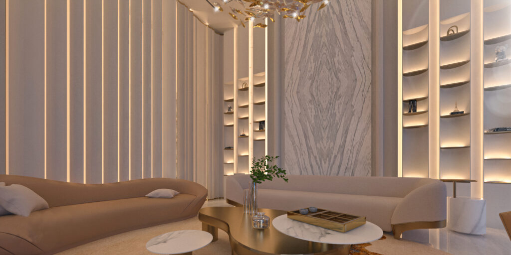 SUNRISE VILLA — Interior 3D Visualization 2