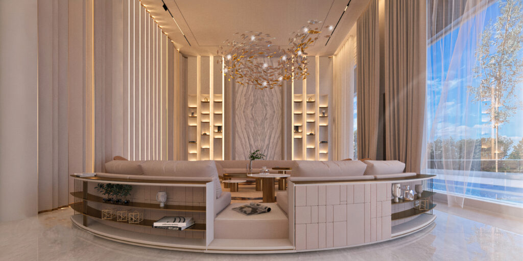 SUNRISE VILLA — Interior 3D Visualization 4