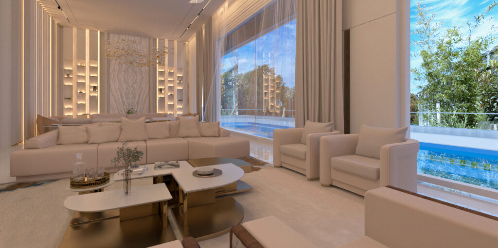 SUNRISE VILLA — Interior 3D Visualization 7