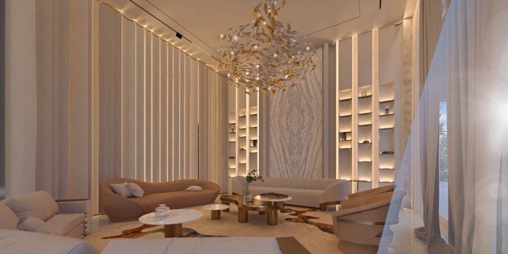 SUNRISE VILLA — Interior 3D Visualization 8