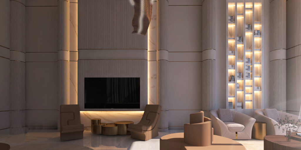 SUNRISE VILLA — Interior 3D Visualization 9