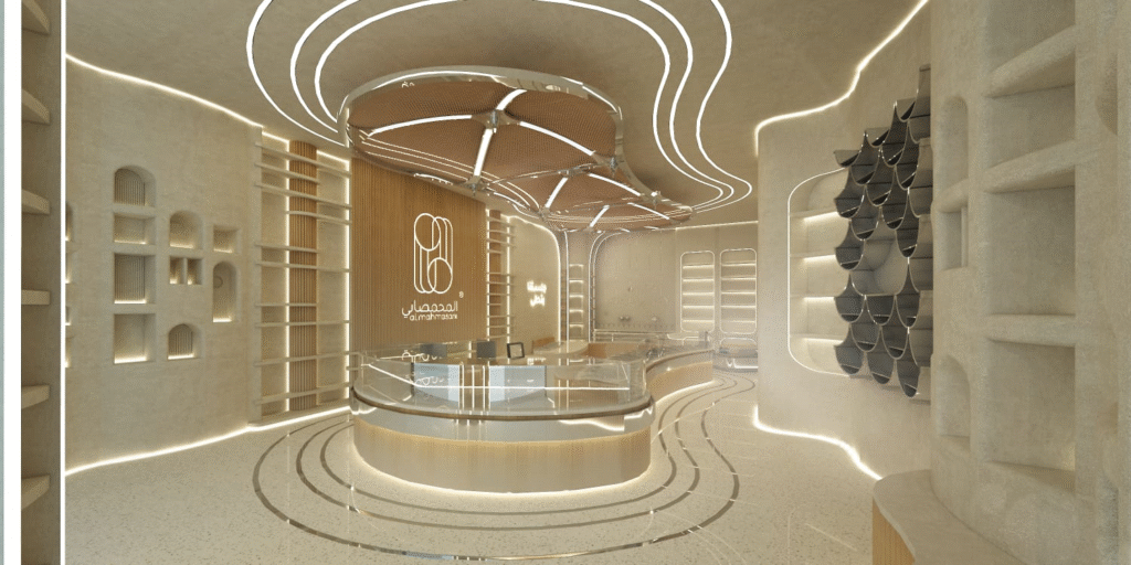 ALMAHMSANI DUBAI HILLS MALL — Interior 3D Visualization 8