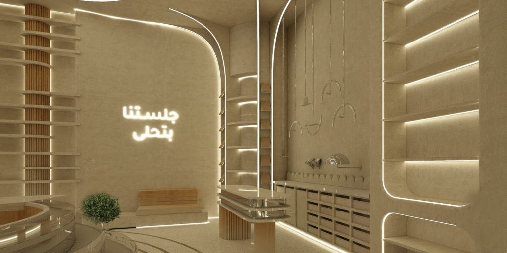 ALMAHMSANI DUBAI HILLS MALL — Interior 3D Visualization 4