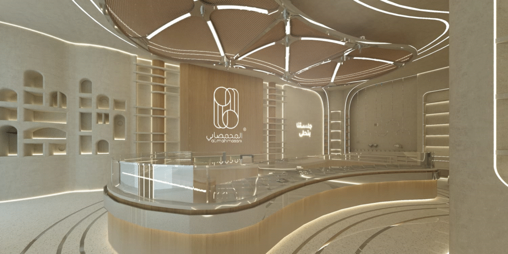 ALMAHMSANI DUBAI HILLS MALL — Interior 3D Visualization 6
