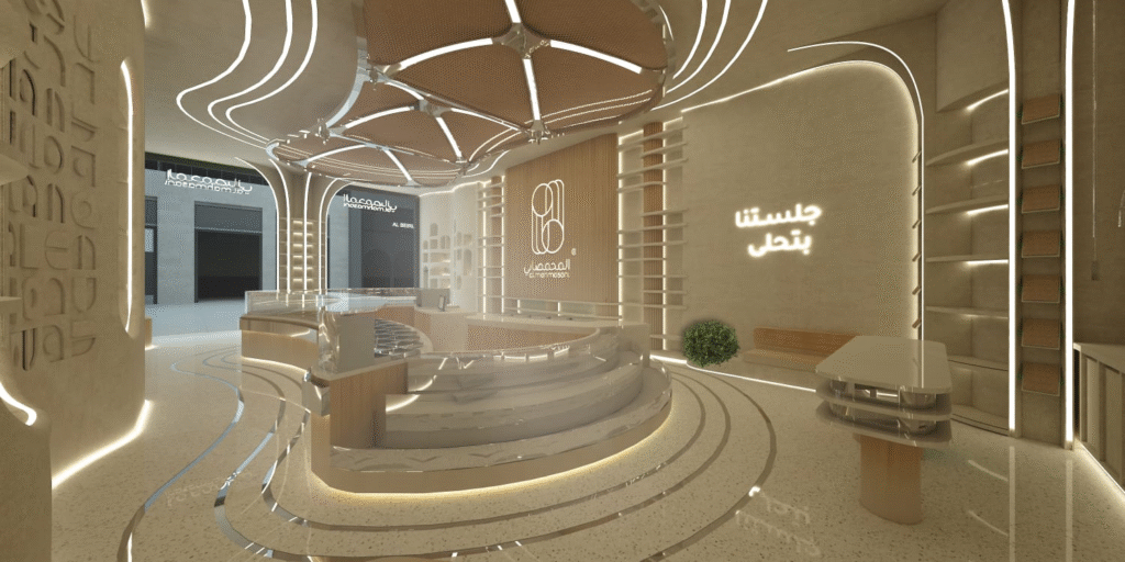ALMAHMSANI DUBAI HILLS MALL — Interior 3D Visualization 7