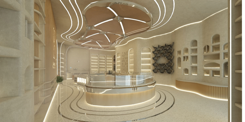 ALMAHMSANI DUBAI HILLS MALL — Interior 3D Visualization 3