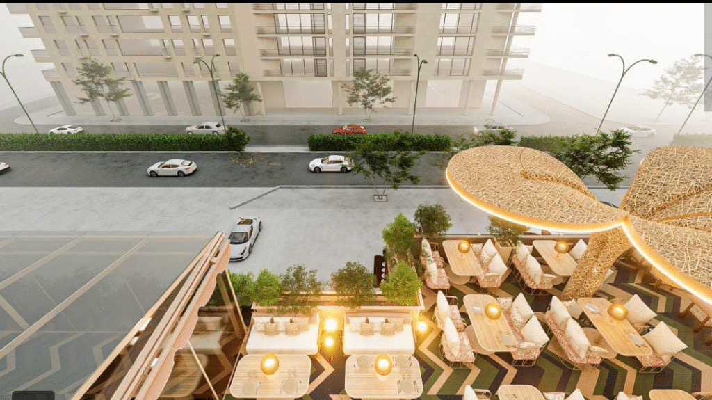 SKOYA RESTURANT — 3D Visualization Outdoor 28