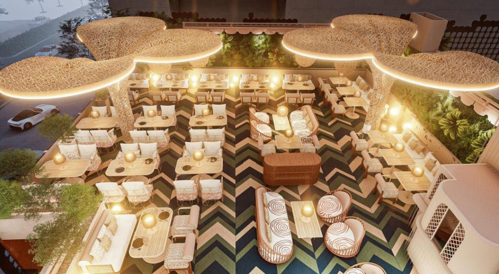 SKOYA RESTURANT — 3D Visualization Outdoor 2