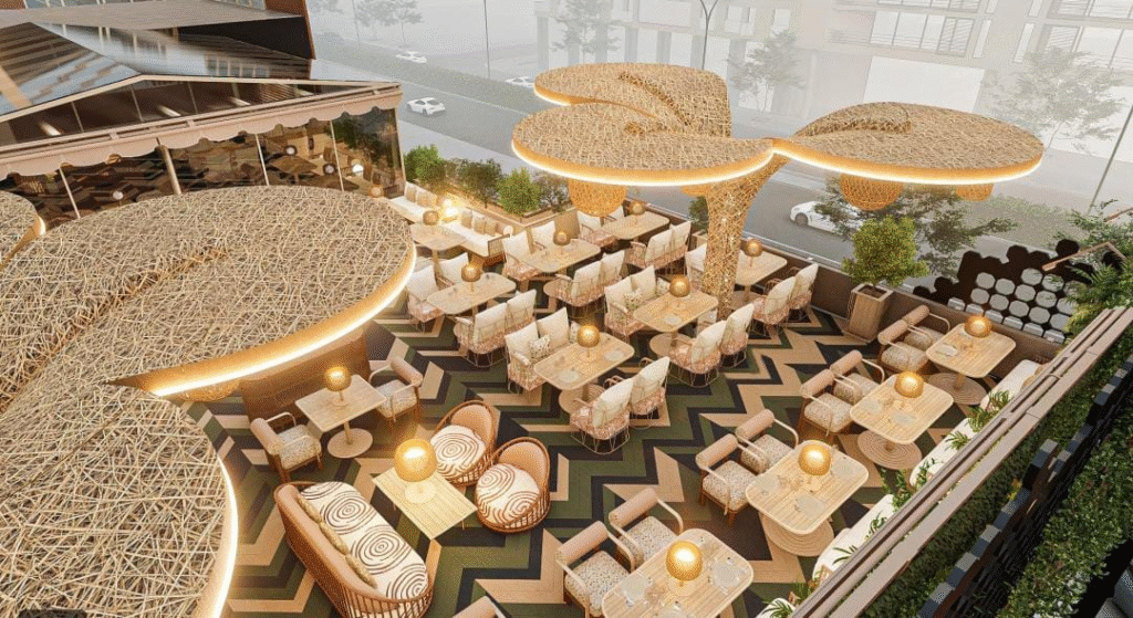 SKOYA RESTURANT — 3D Visualization Outdoor 1