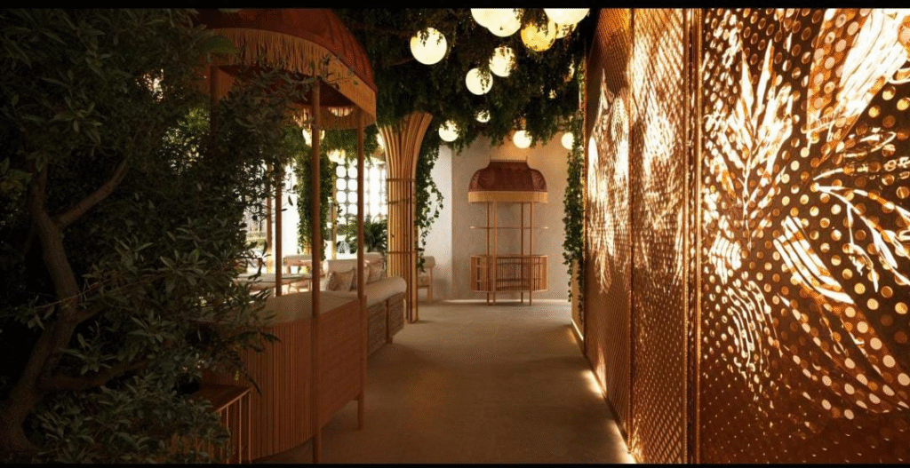 SKOYA RESTURANT — 3D Visualization Indoor 1