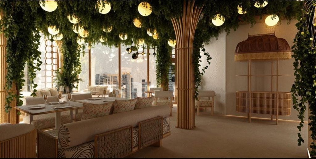SKOYA RESTURANT — 3D Visualization Indoor 2