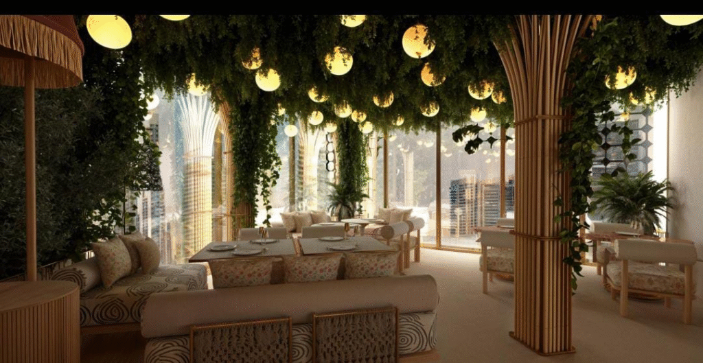 SKOYA RESTURANT — 3D Visualization Indoor 3