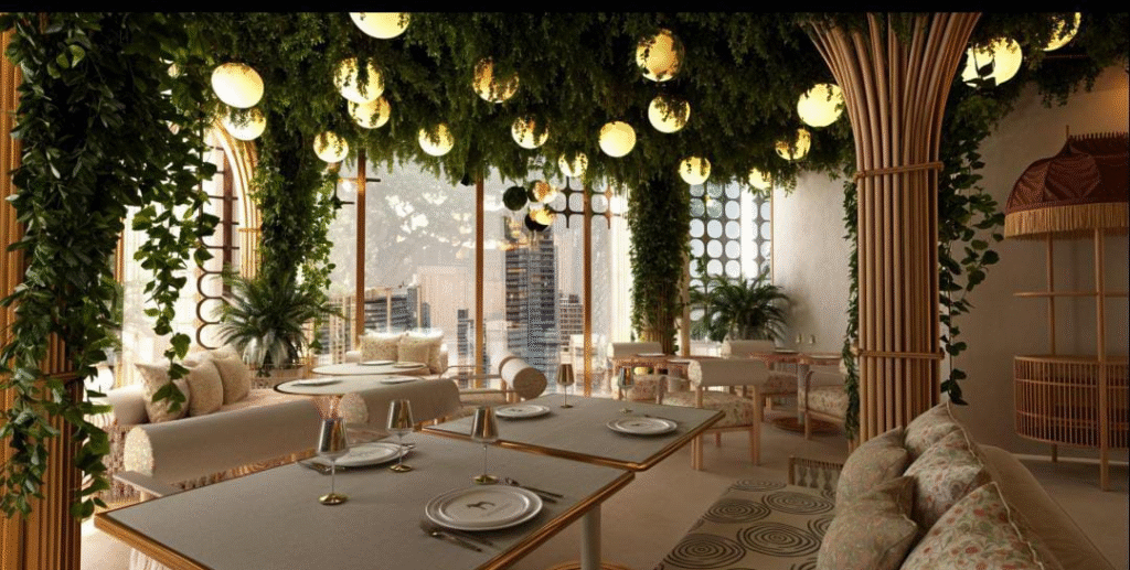 SKOYA RESTURANT — 3D Visualization Indoor 4