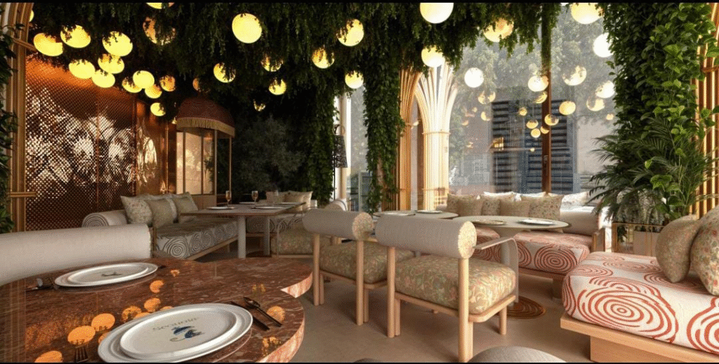 SKOYA RESTURANT — 3D Visualization Indoor 5