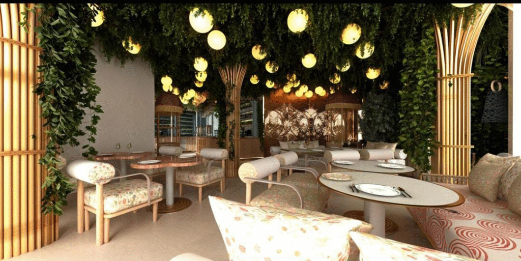 SKOYA RESTURANT — 3D Visualization Indoor 8