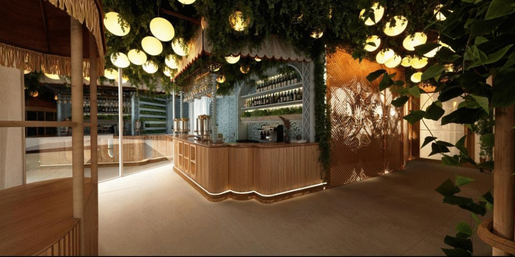 SKOYA RESTURANT — 3D Visualization Indoor 9