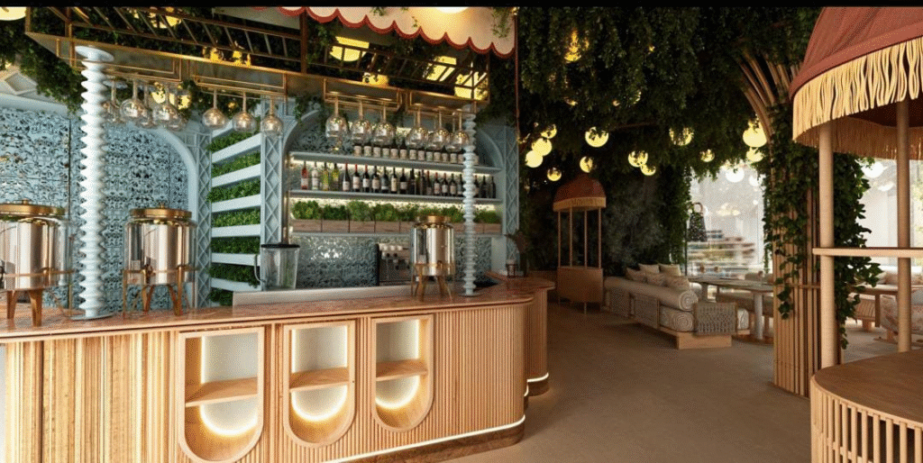 SKOYA RESTURANT — 3D Visualization Indoor 10