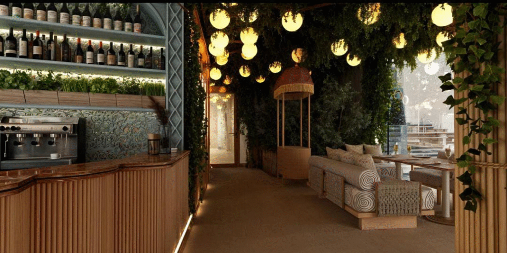 SKOYA RESTURANT — 3D Visualization Indoor 11