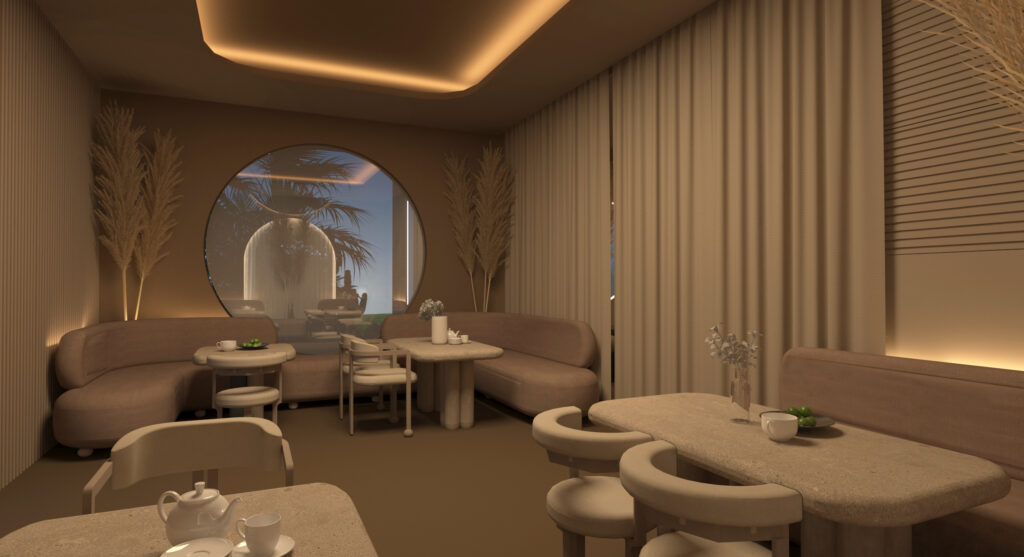 UBI — Restaurant 3D Visualization 3