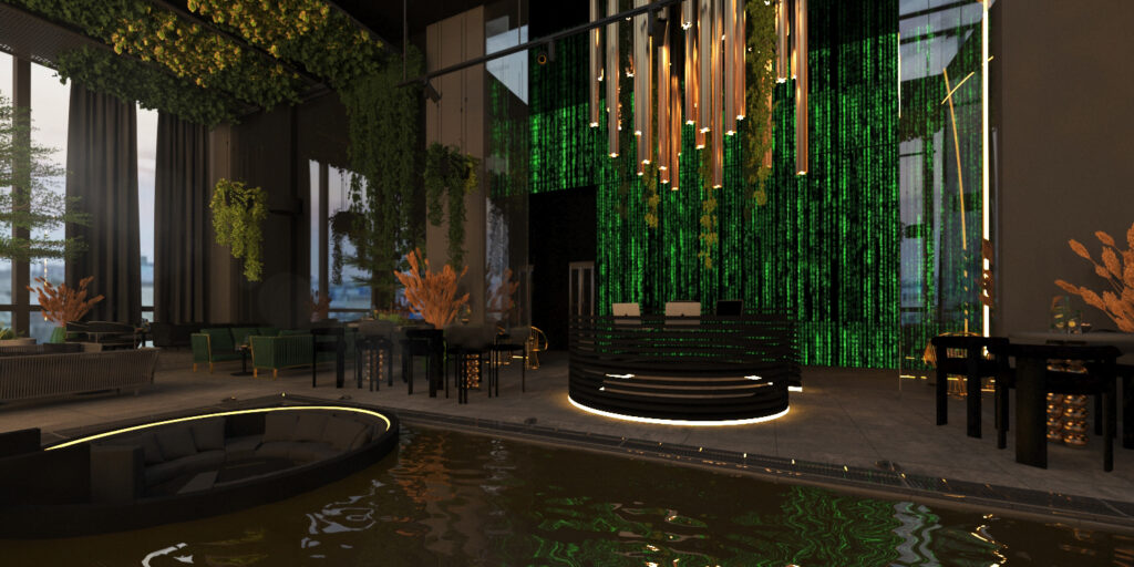 1708 — Restaurant 3D Visualization 14